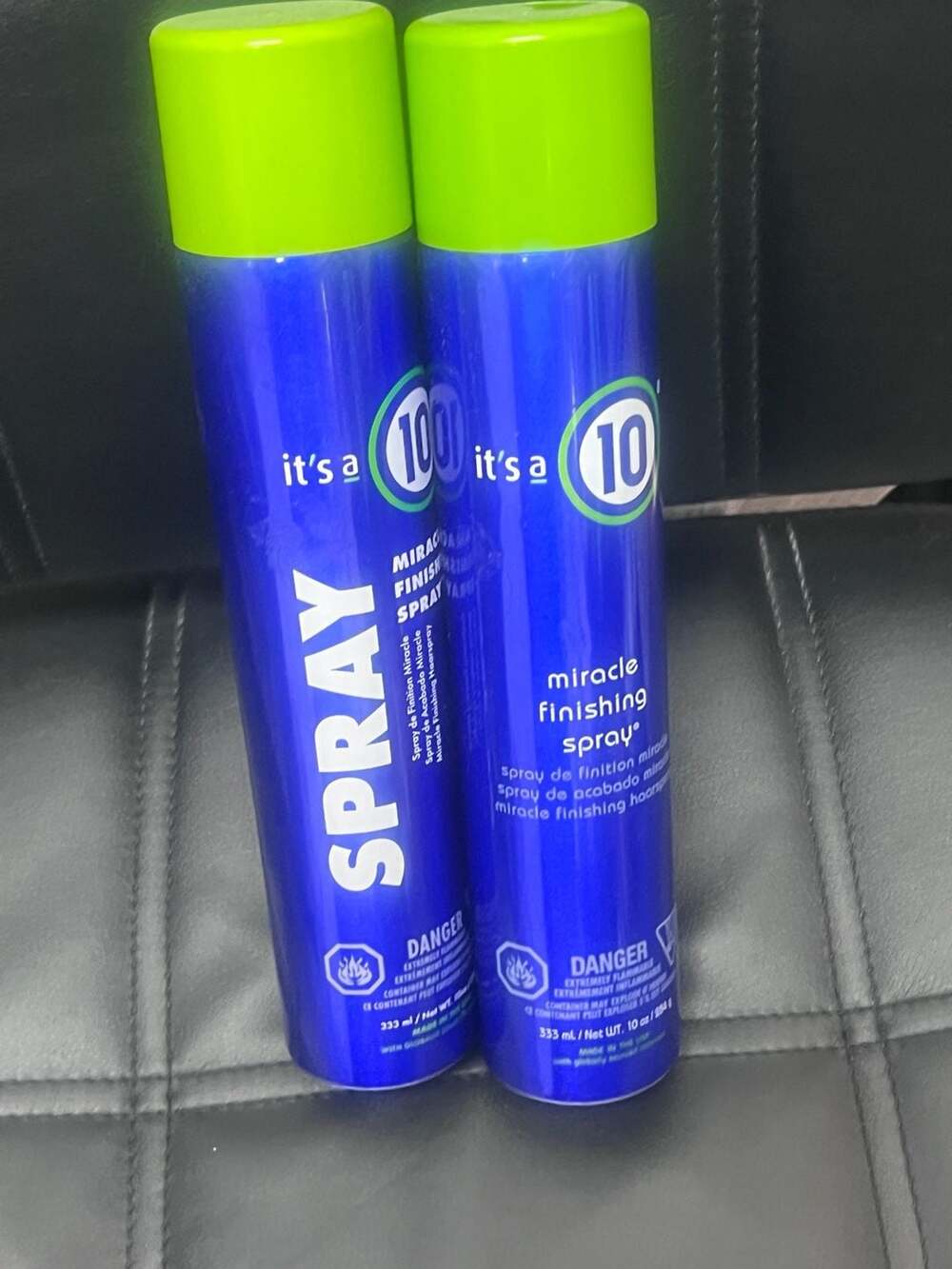 2 It’s a 10 miracle finishing spray 10oz ea brand new